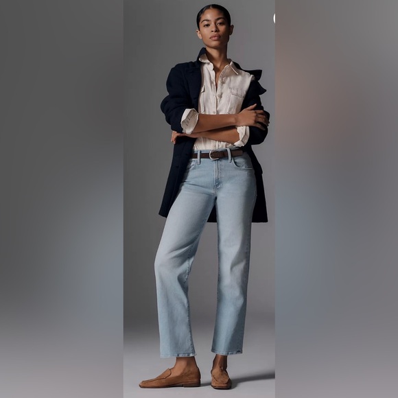 MOTHER Denim - MOTHER *MID RISE RAMBLER ZIP ANKLE WASH: BALLS IN YOUR COURT *SIZE 27 *NWT $248.